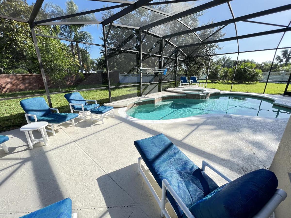 Mickeys Corner - Fantastic 5Br With Large Private Garden Pool Hot Tub Game Room Gas Bbq 2 Miles To Disney Орландо Экстерьер фото